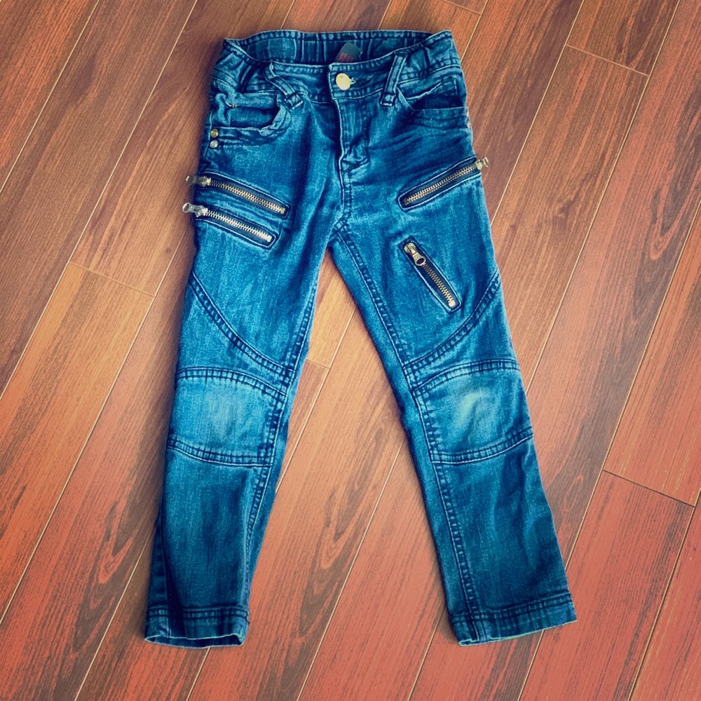 Girls Motorcycle Jeans